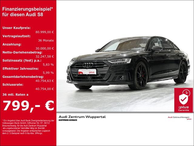 Audi S8 Limousine QUATTRO STANDHZG PANO B&O LEDER GAR