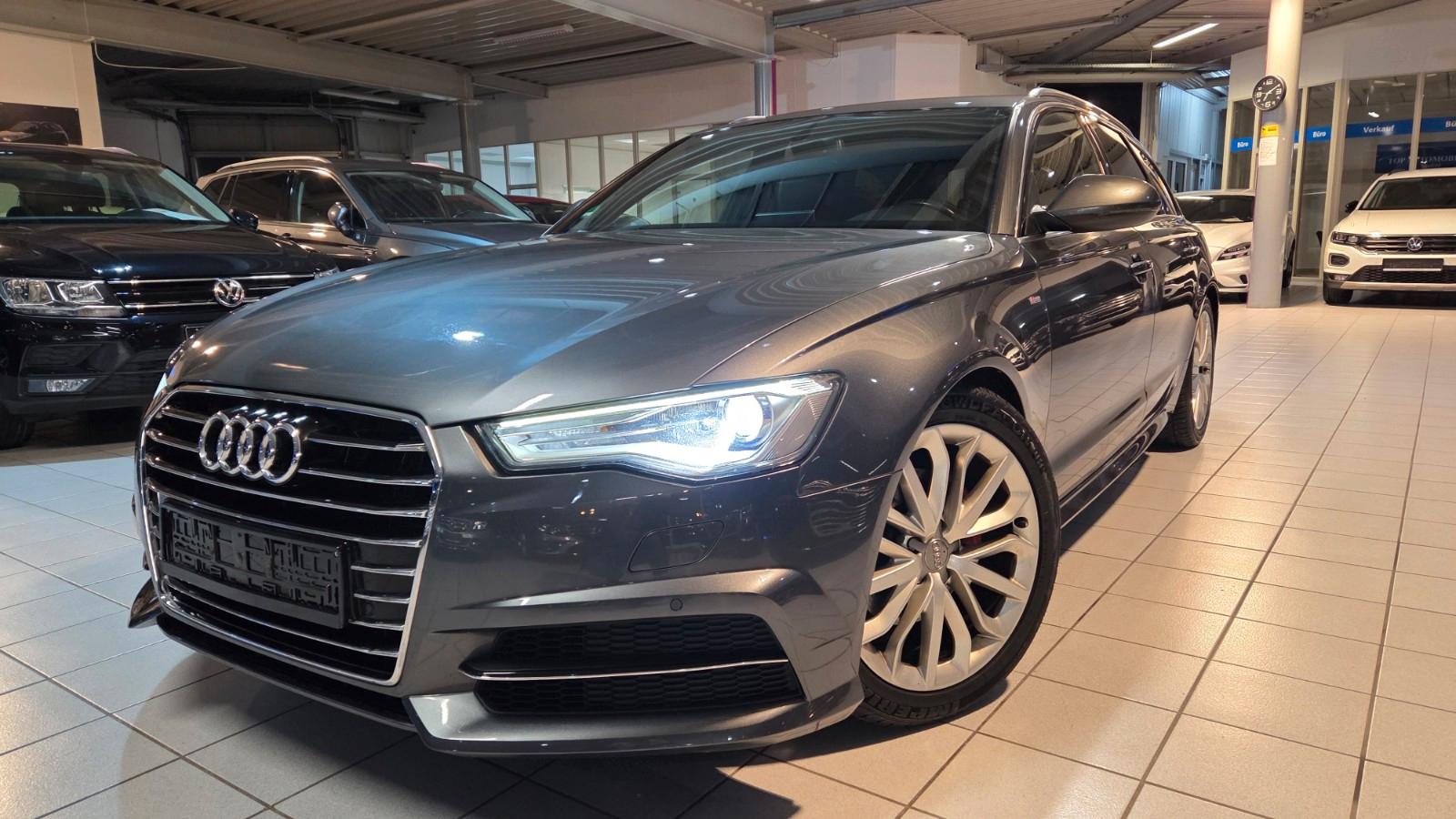Audi A6-2.0TDI"2X-S-LINE"4X4+AHK+LED+LEDER+KAMER+NAVI