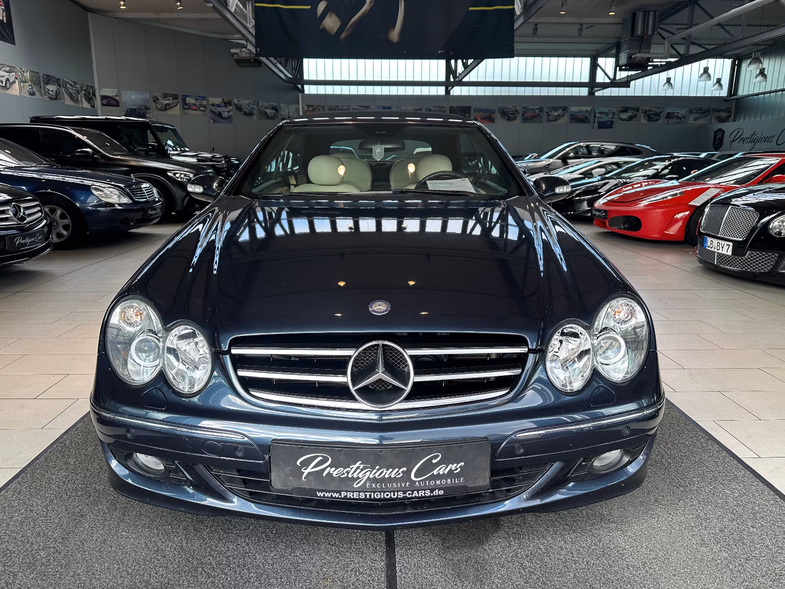 Mercedes-Benz CLK 200 K. Leder Beige Automatik Comand Bi-Xenon