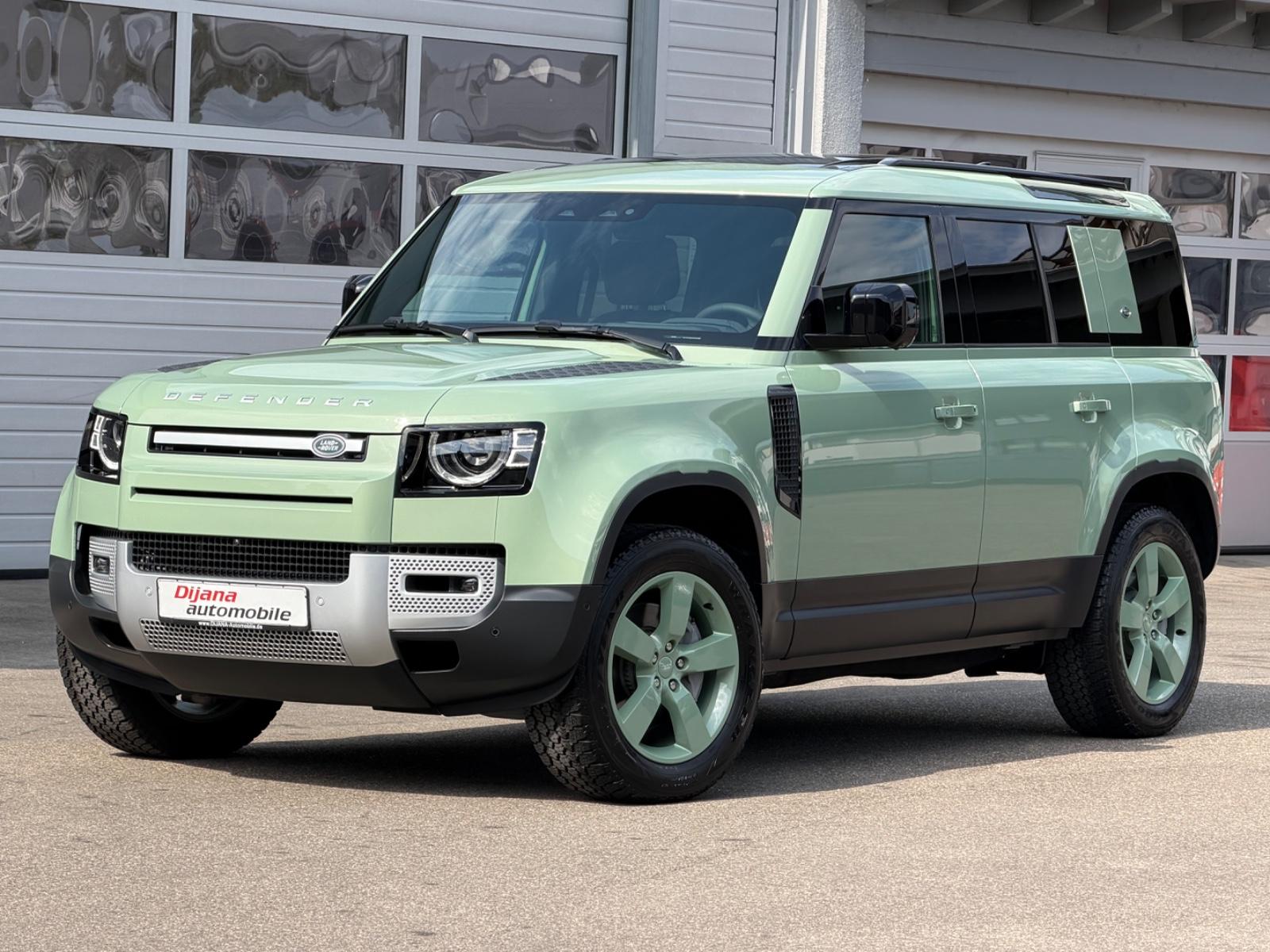 Land Rover Defender 110 D300 75th VOLL+Glasdach NEUWERTIG!