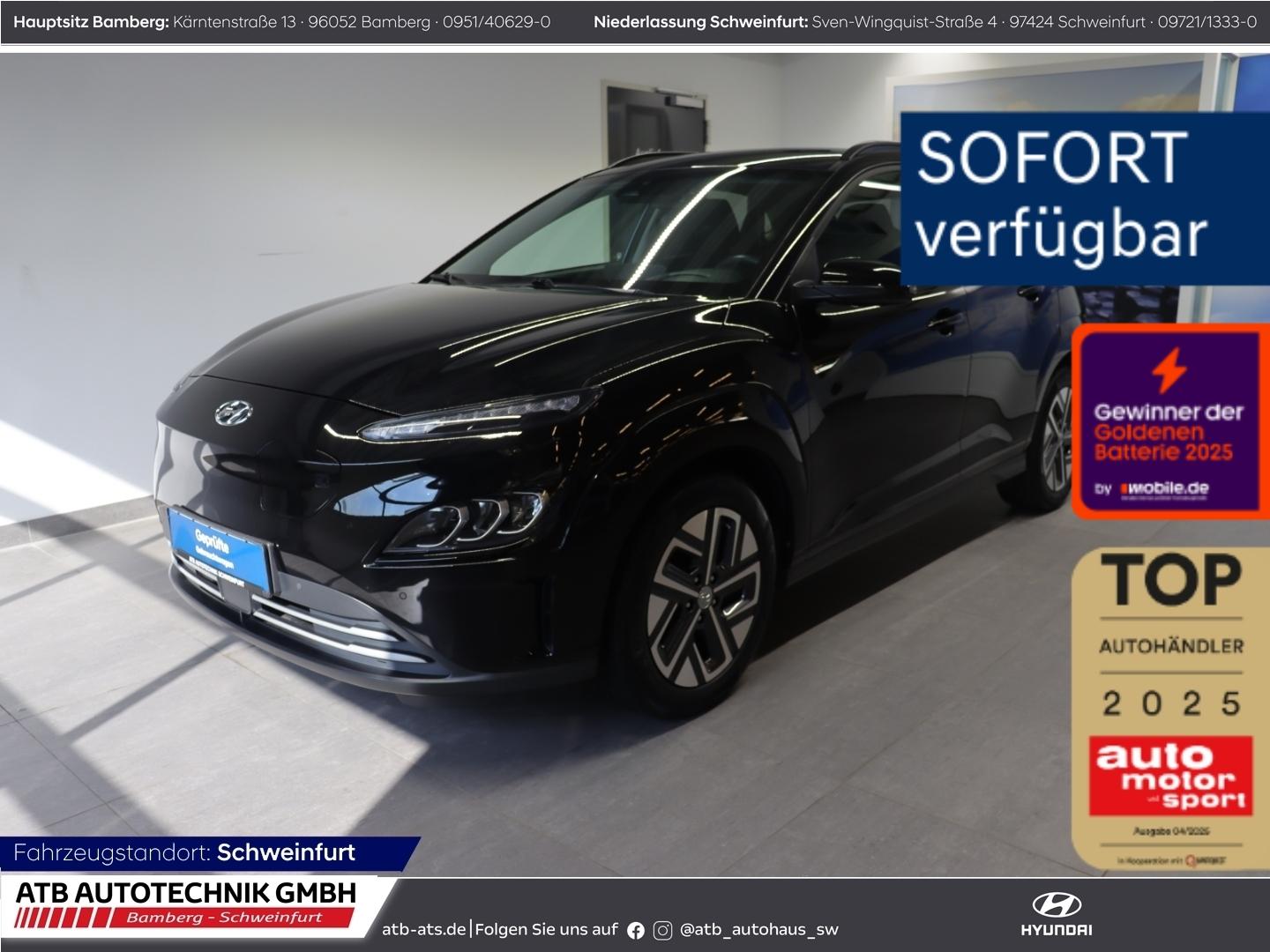 Hyundai KONA Elektro Prime 2WD 64kWh 97,3% SOH HUD Sound