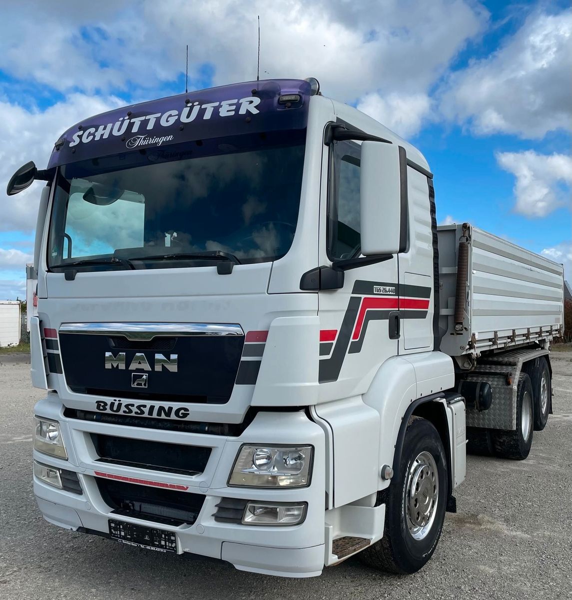 MAN TGS 26.440  6×2 Liftachse Full Air Euro 4 Alcoa