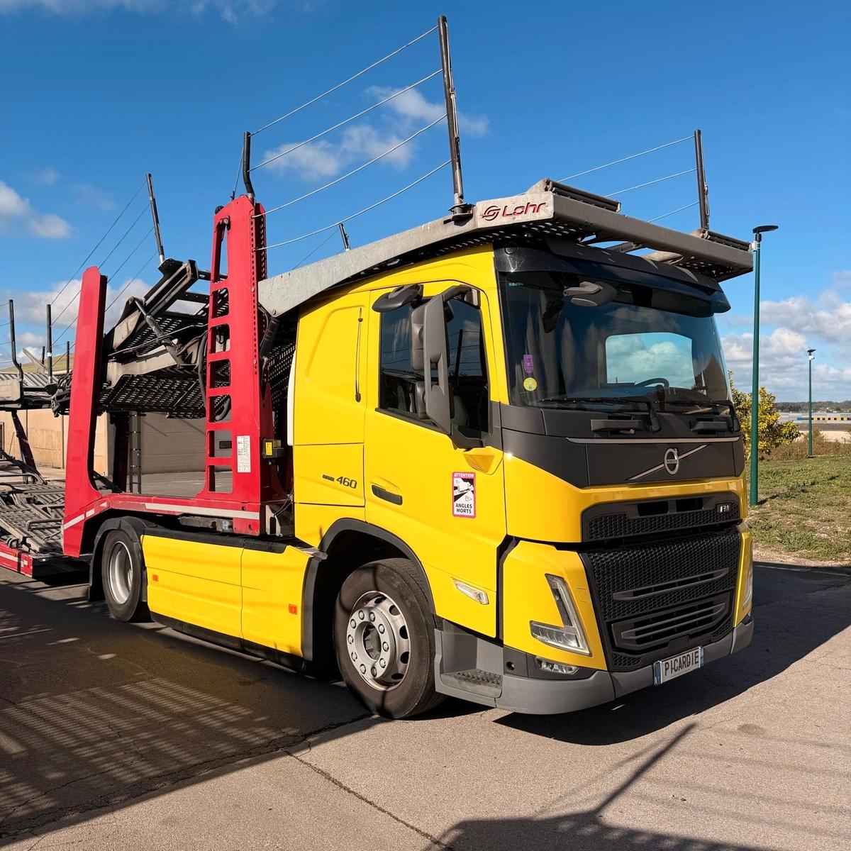 Volvo FM 13.460 + Lohr 2.53 PS 2018