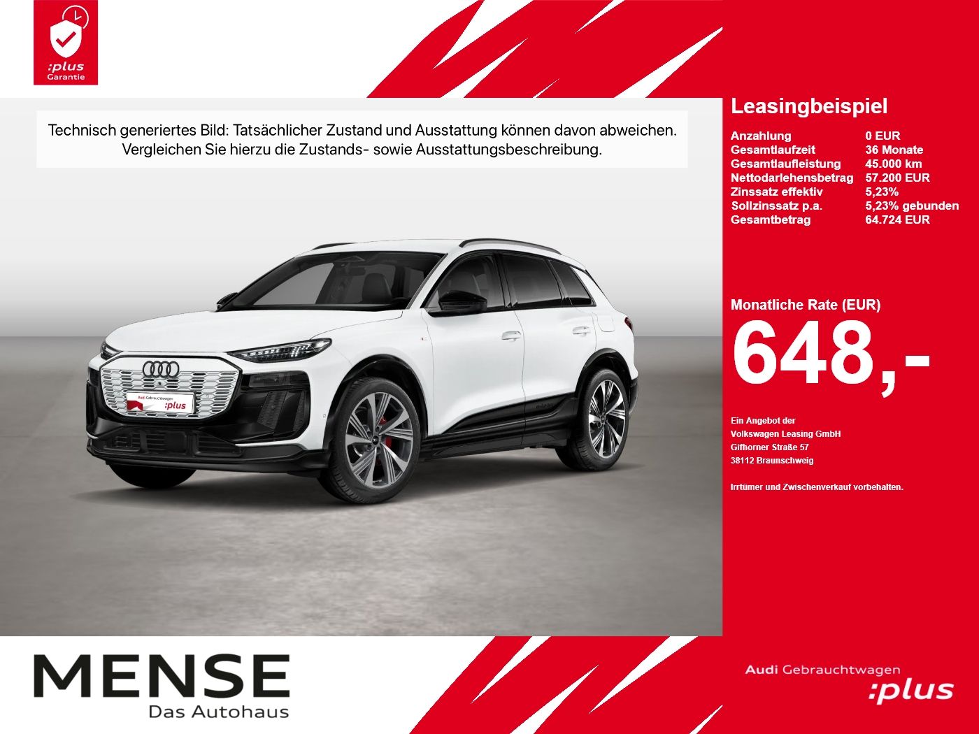 Audi Q6 e-tron — Audi Q6 e-tron S line AHK|HUD|Luft|Standhzg|LM