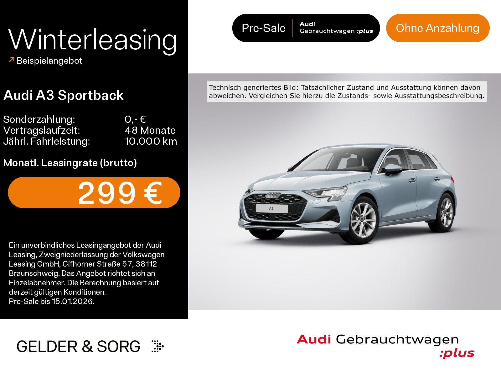 Audi A3 Sportback 35 TDI Advanced LED*RFK*Virtual