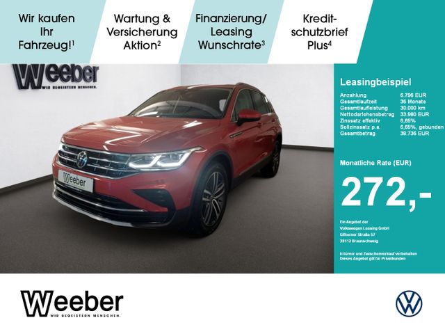 Volkswagen Tiguan 2.0 TSI Elegance 4Motion Panodach AHK