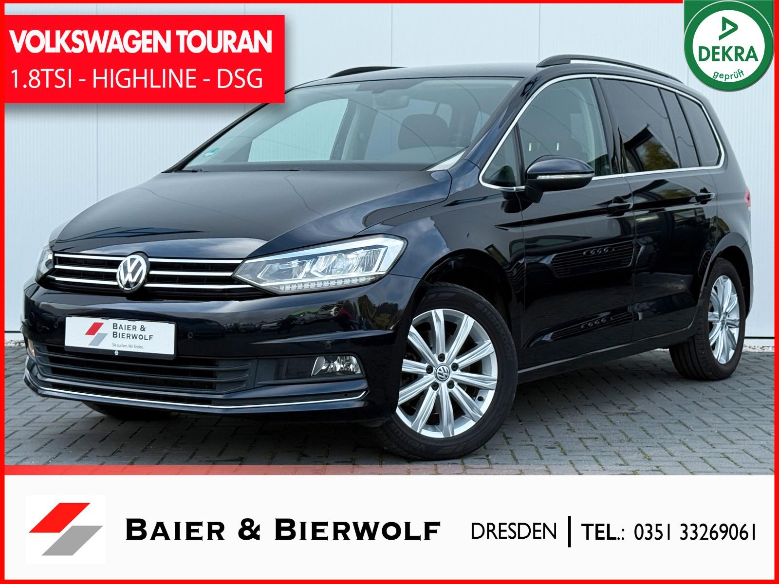 Volkswagen Touran 1.8TSI Highline AHK LED FACELIFT DSG