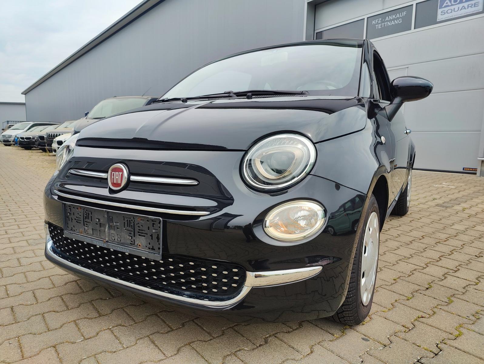 Fiat 500 Lounge / 68.000km / SCHECKHEFT /