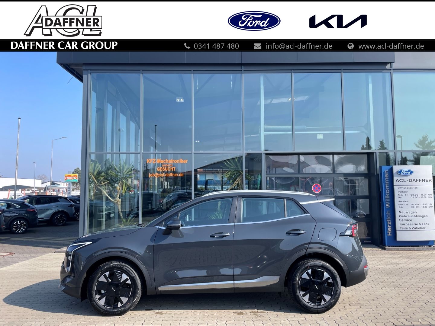 Fahrzeugabbildung Kia Sportage Vision PDC v&h SpurhaltAss Verkehrszeic
