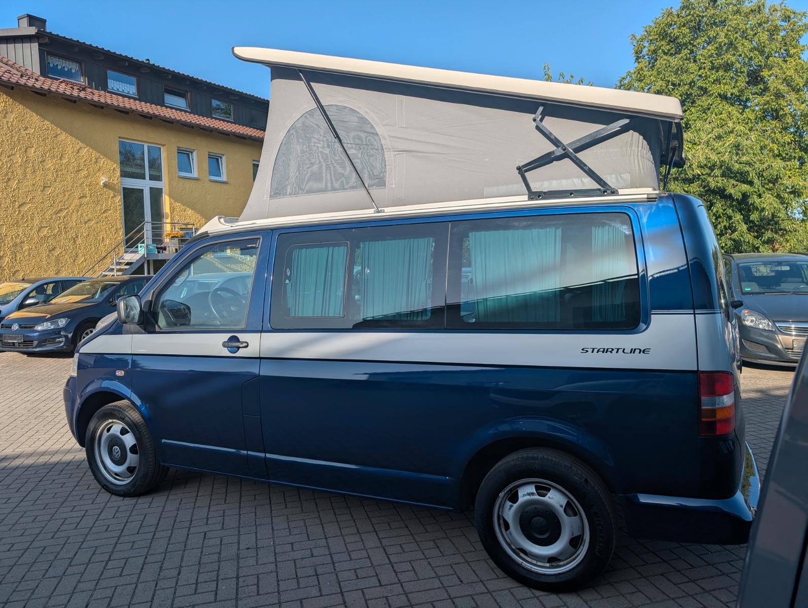 VOLKSWAGEN T5 CALIFORNIA STARTLINE 2.5 TDI 131ch BVM Sièges chauffants Toit relevable