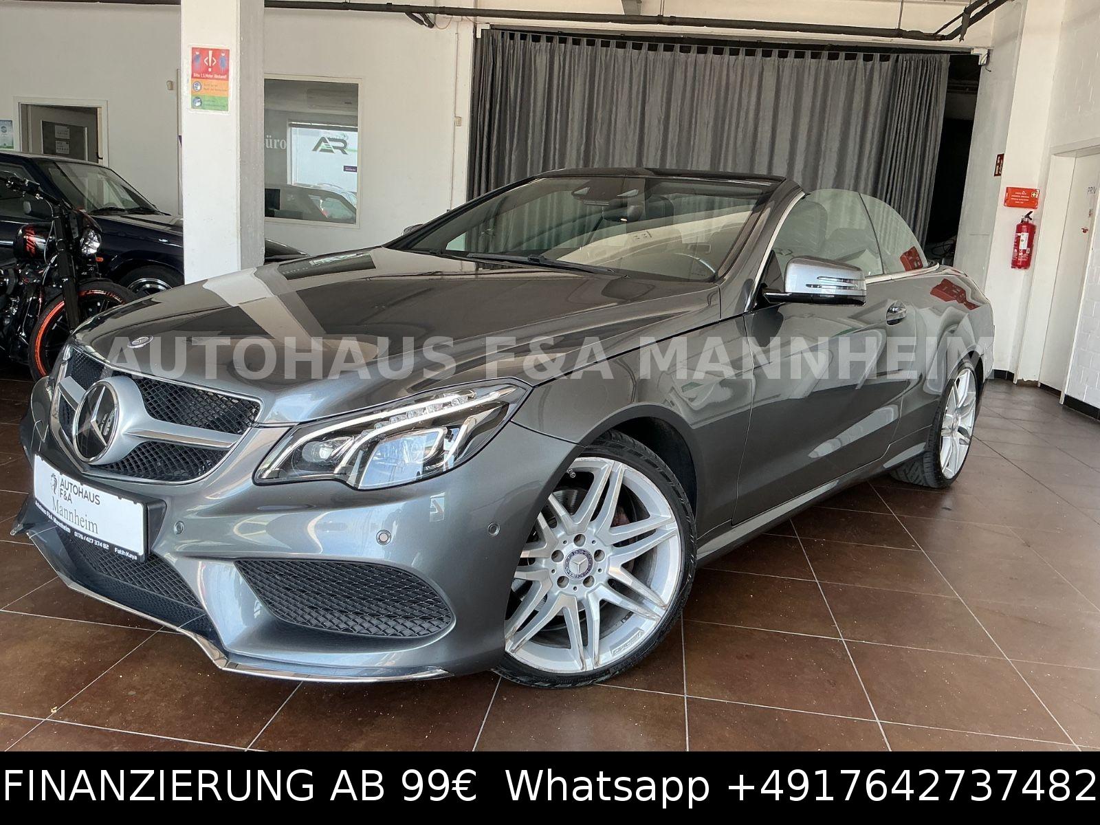 Mercedes-Benz E 320 Cabriolet AMG ILS Navi Leder Distronic AHK