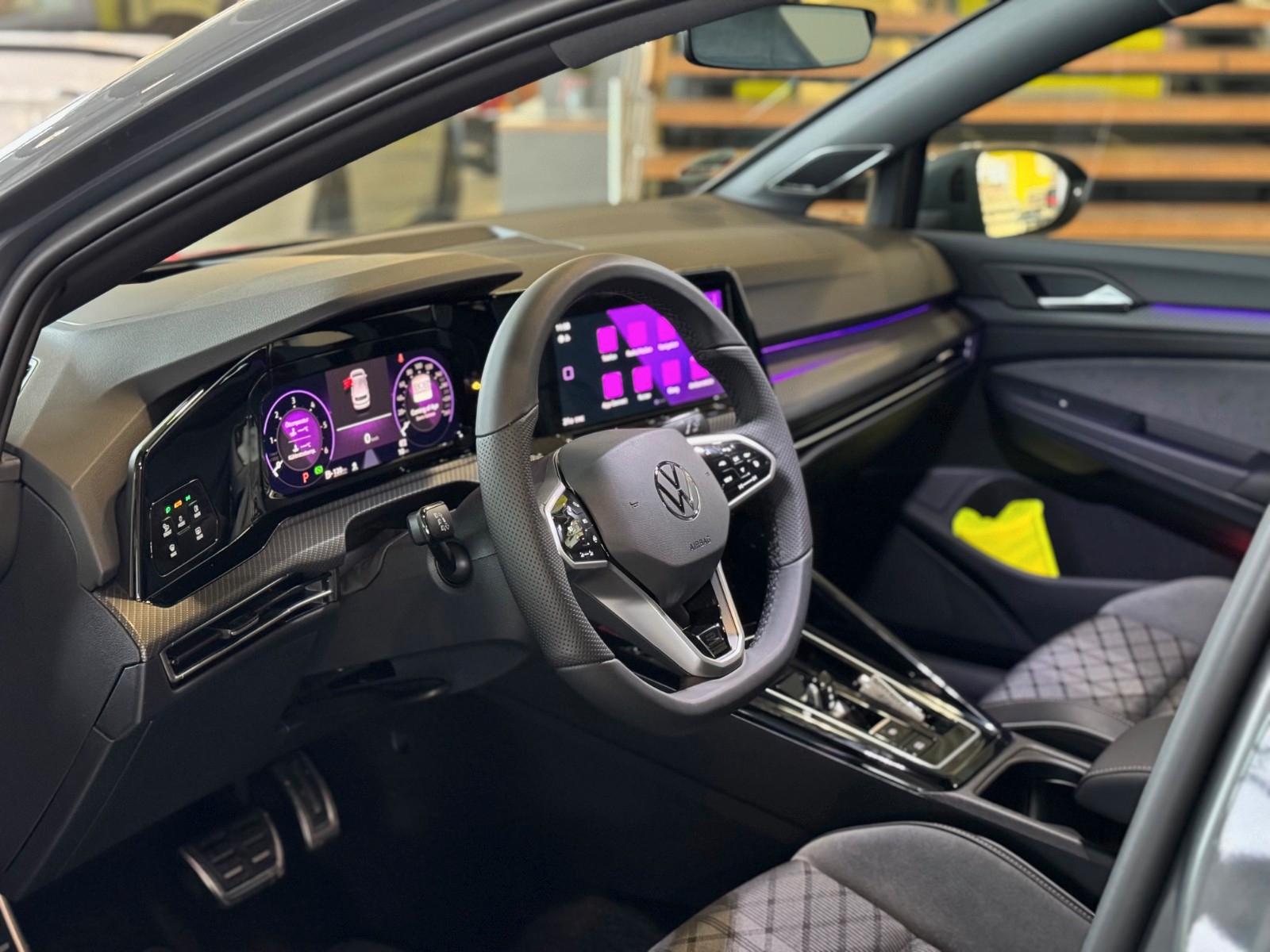 Volkswagen Golf VIII Lim. R-Line*HUD*Pano.*Ambiente*Kamera*, миниатюра 9