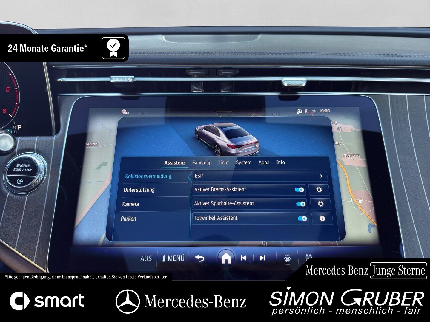 Fahrzeugabbildung Mercedes-Benz E 220 d AMG Line Panorama Burm 4D Leder 21 Zoll