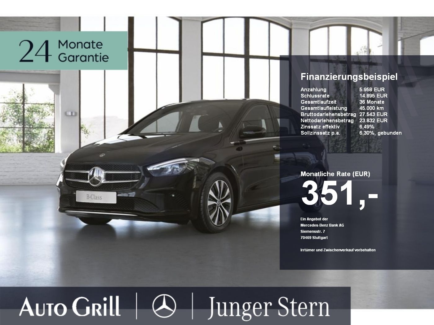 MERCEDES-BENZ B 220 d MBUX+Style+LED+Wide+Cam.+Navi+AUT+PTS
