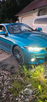 BMW 435d xDrive Coupé M Packet Facelift Head  Up LED - blaue BMW 435