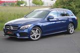 Mercedes-Benz C 220d T 7G *AMG-Line/Pano/Leder/AHK!/Kamera/LED - blaue Mercedes-Benz C 220