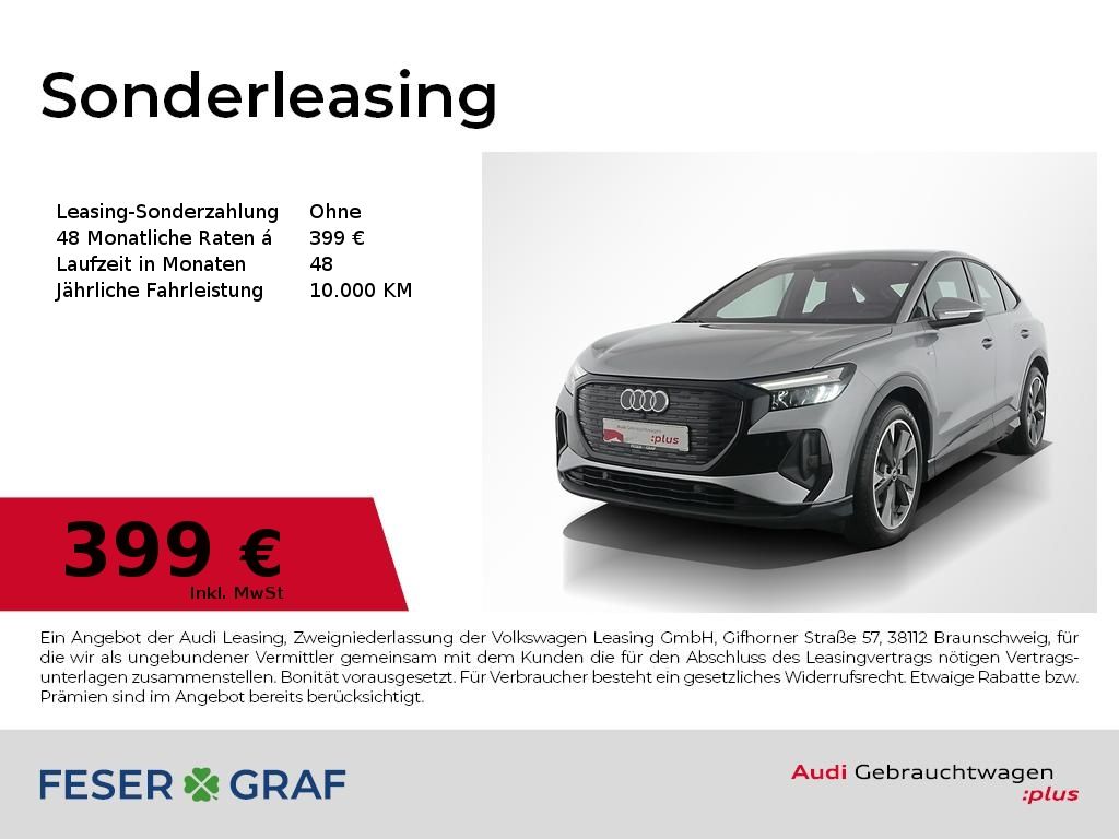 Audi Q4 Sportback 45 e-tron S line Ext./Kamera/Navi