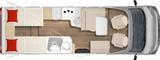 Bürstner Lyseo Time Skyline 726 G Safety Paket, Hubbett - Bürstner 726
