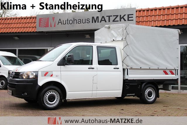 Volkswagen T5 Doka AHK Navi Klima Standheizung Sitzheizung