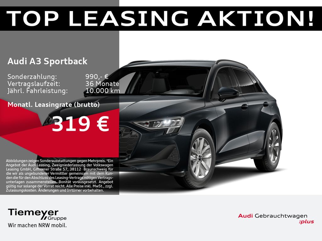 Audi A3 Sportback 35 TDI SPORTSITZE SITZHZG KAMERA NA