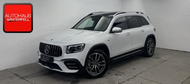 MERCEDES-BENZ GLB 35 AMG CARBON 4M 7SITZ+PANO+360+HUD+MEMO+