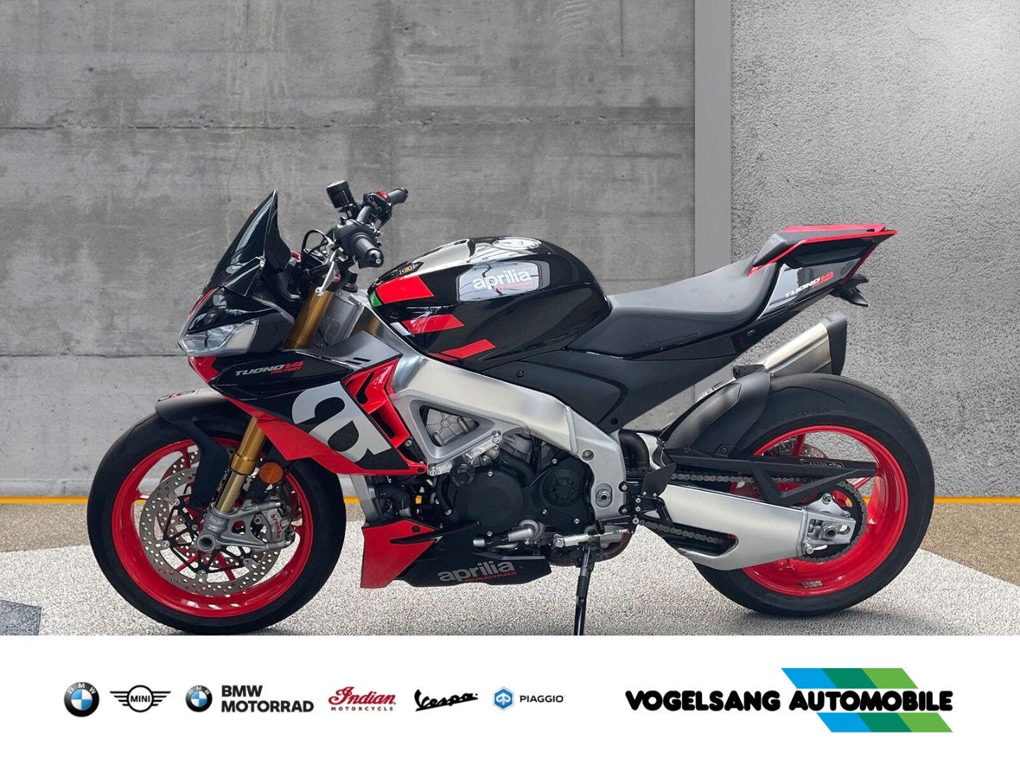 Fahrzeugabbildung Aprilia Tuono V4 1100 Factory Quick Schift Multi Map W