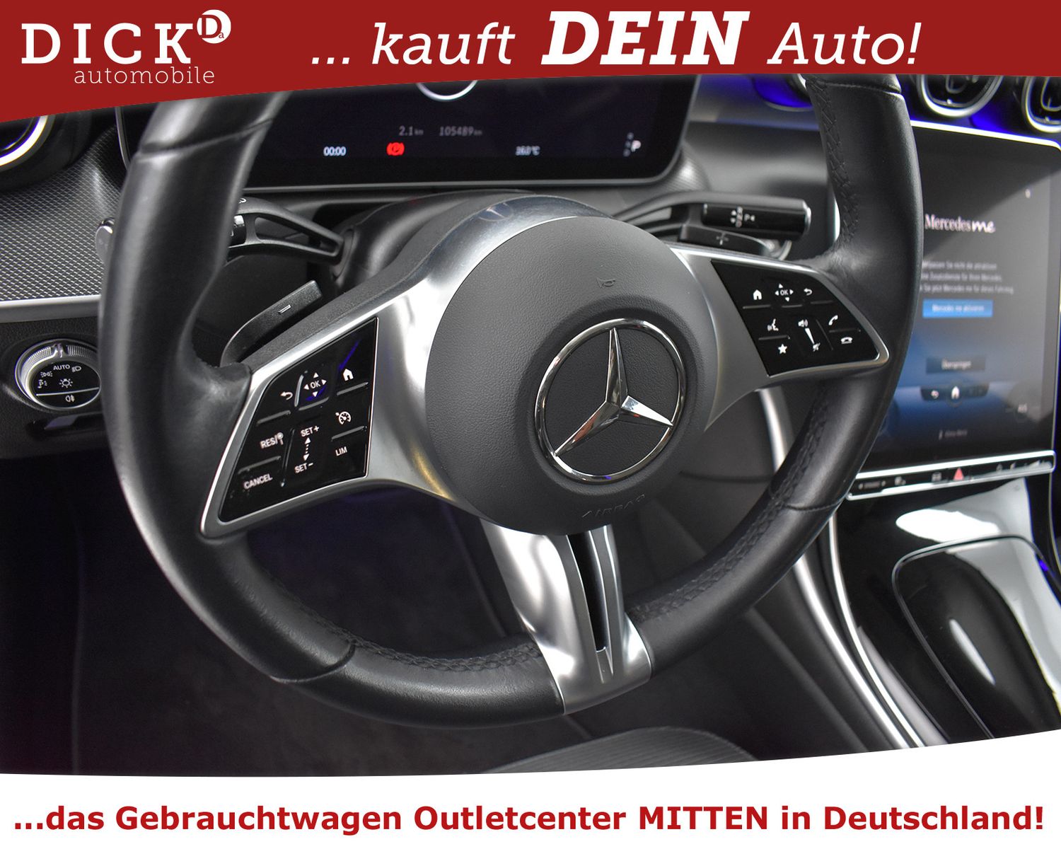 MERCEDES-BENZ C180 9G 2X Avantg WIDES+NAVI+LEDER+SHZ+KAM+LED+ - Image 15