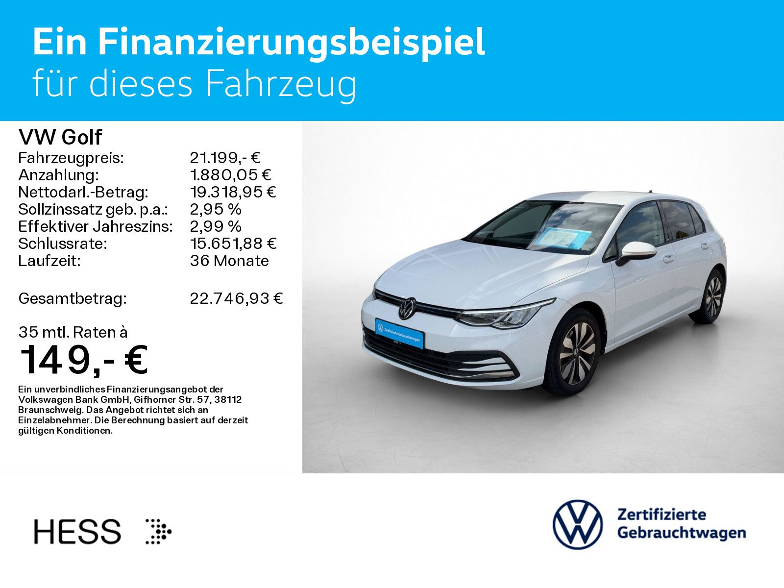 Volkswagen Golf VIII 2.0 TDI DSG MOVE AHK KAMERA PDC SHZ NA foto 2