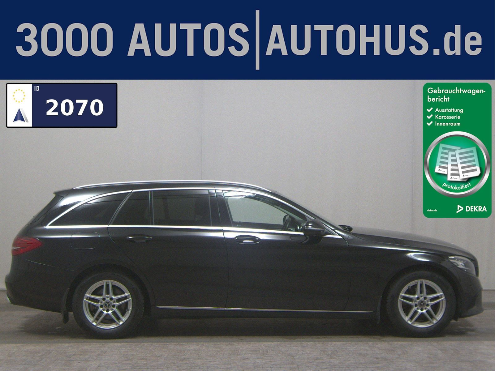 MERCEDES-BENZ C 220 T d Avantgarde T-Leder Navi LED AHK