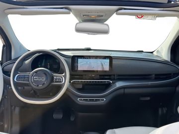 Fiat 500 e Cabrio La Prima 360+Kam.+KeyLess+LED+Navi