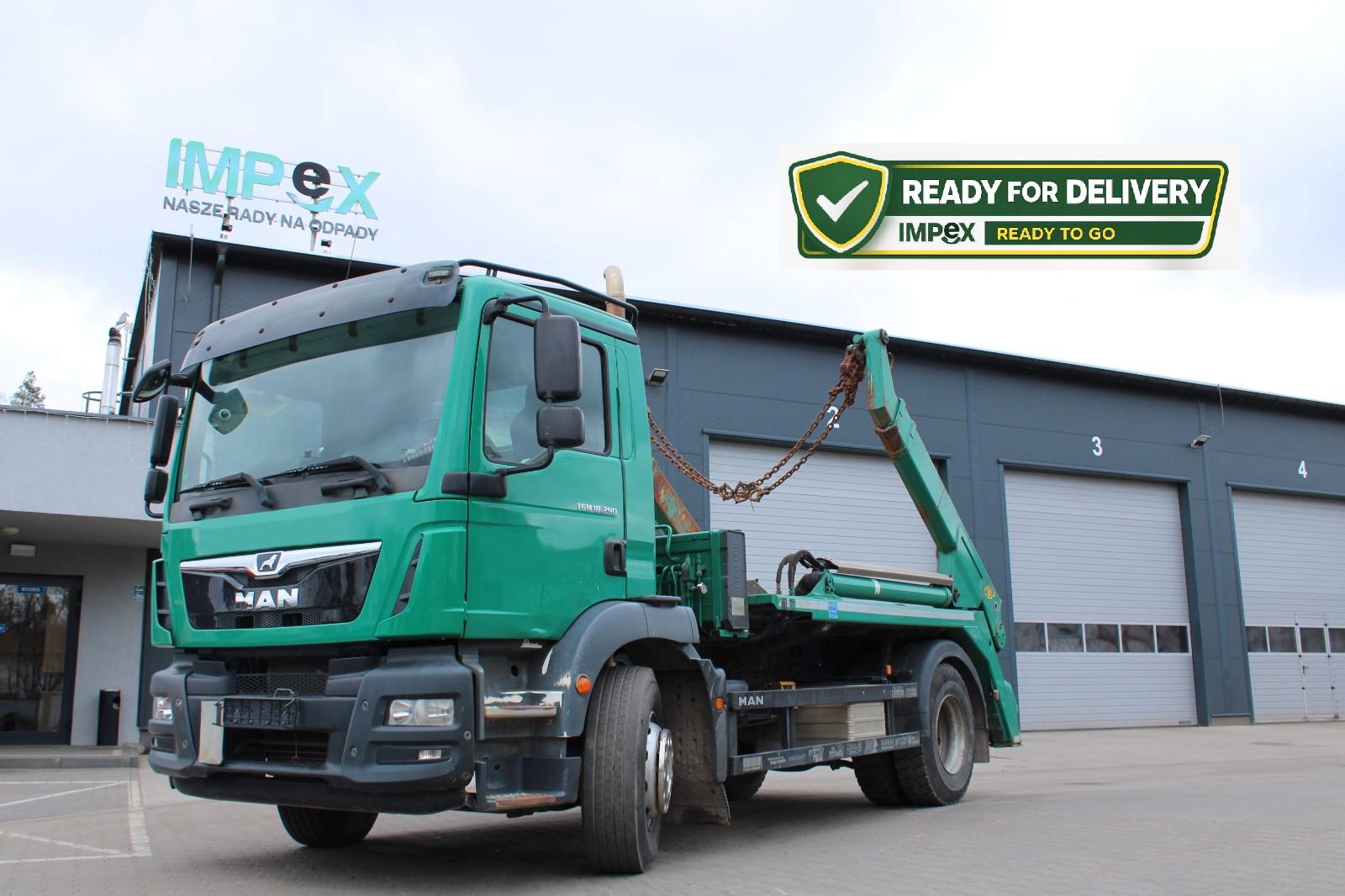 MAN TGM 18.290 / Euro 6 / Meiler AK 12