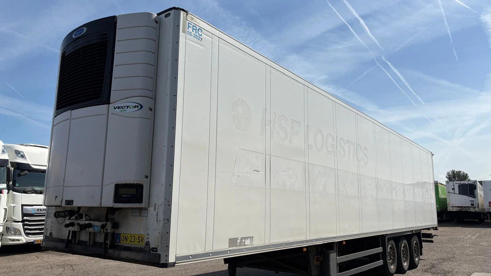 Schmitz Cargobull CV 1550 , 265, disc mono temp, alu flooring