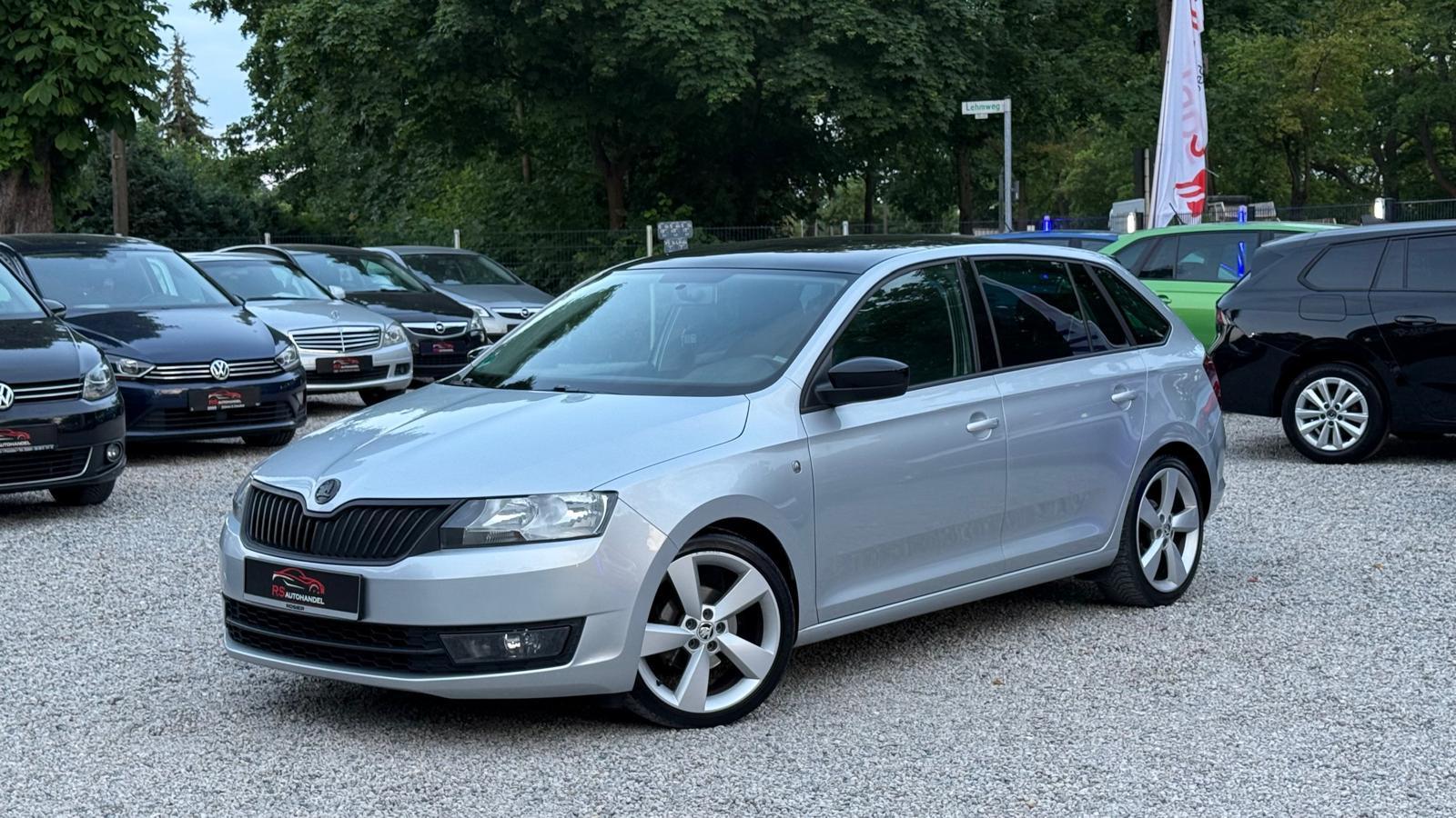 Skoda Rapid Spaceback /Pano/Temp./SHZ/Auspuff Umbau