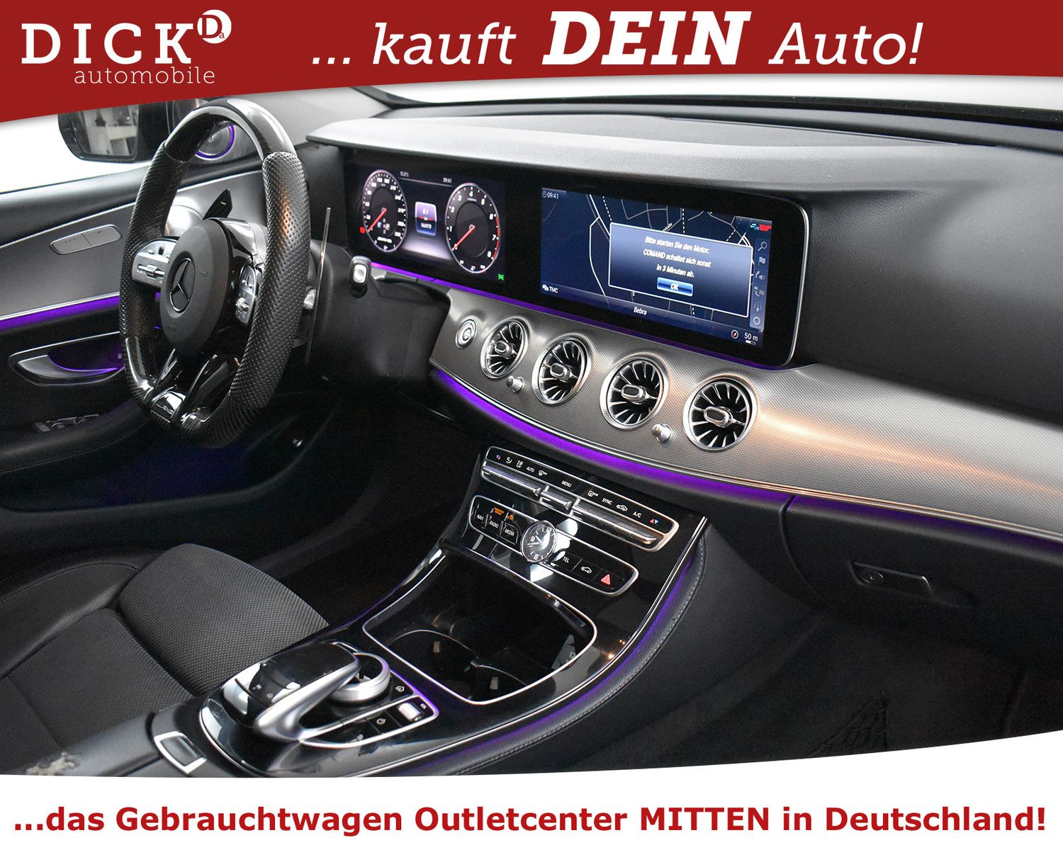 MERCEDES-BENZ E400d 4M Avant AMG LUFT+PANO+WIDESC+BURM+MULTIB+ - Image 12