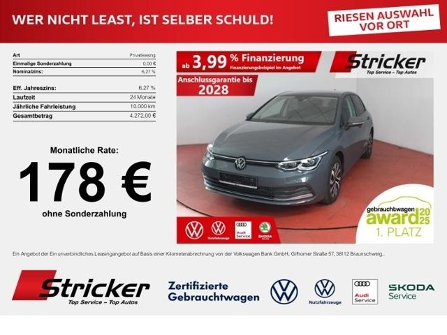 Volkswagen Golf Life 1.5TSI 178,-ohne Anzahlung Standh. Nav