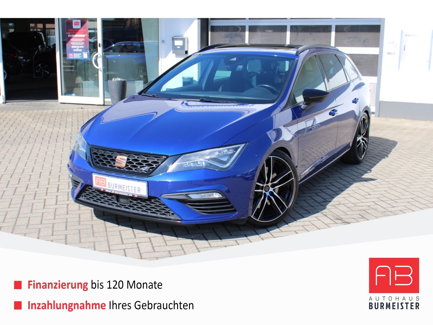 Fahrzeugabbildung SEAT Leon 300 4Drive Cupra Remus H&R DSG ACC LED Pano