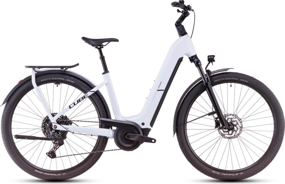 Cube Kathmandu Hybrid ONE 800 polarwhite´n´black 46cm
