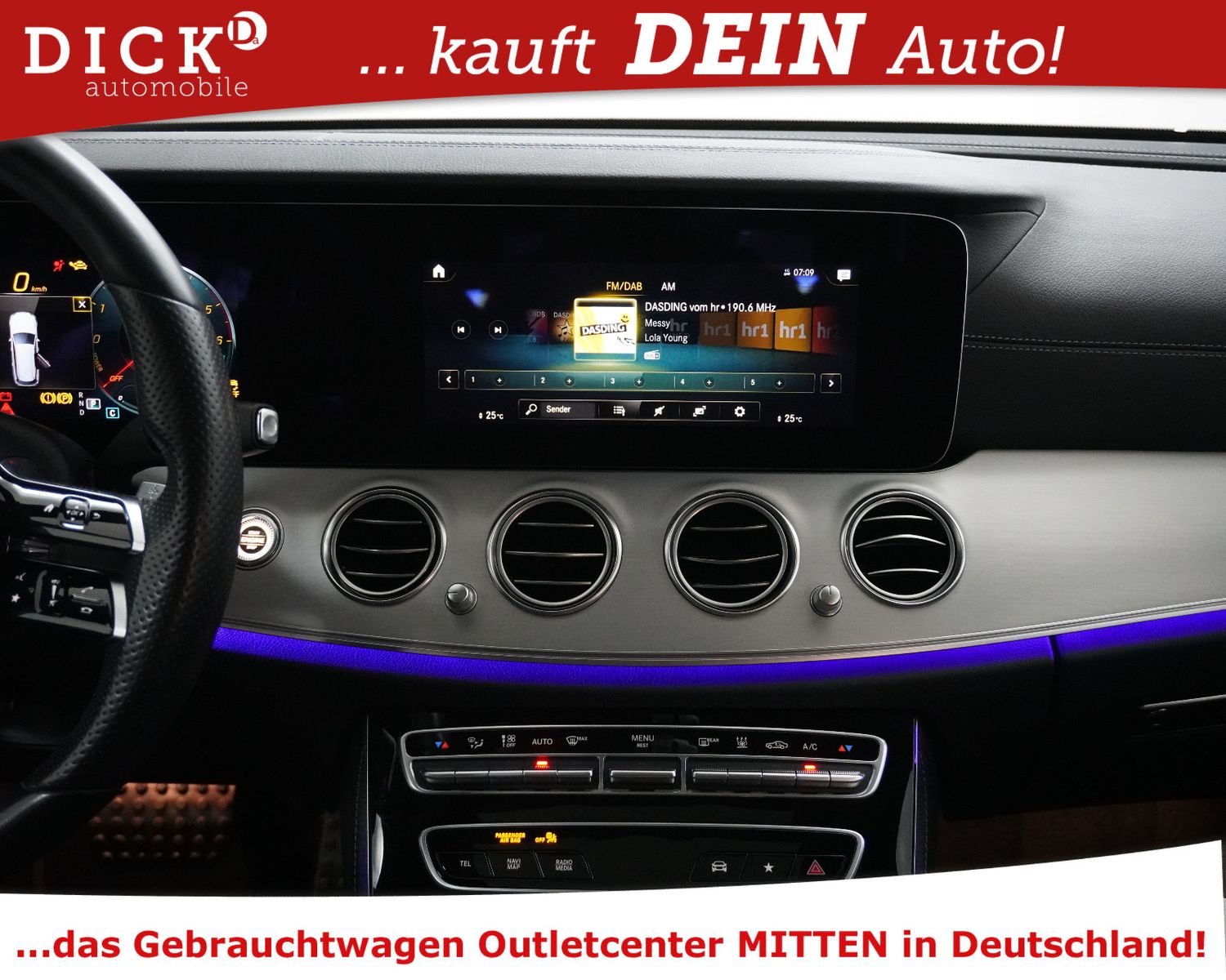 Fahrzeugabbildung Mercedes-Benz E300de 2X AMG Line PANO+STDHZ+WIDESC+360+MULTIBE
