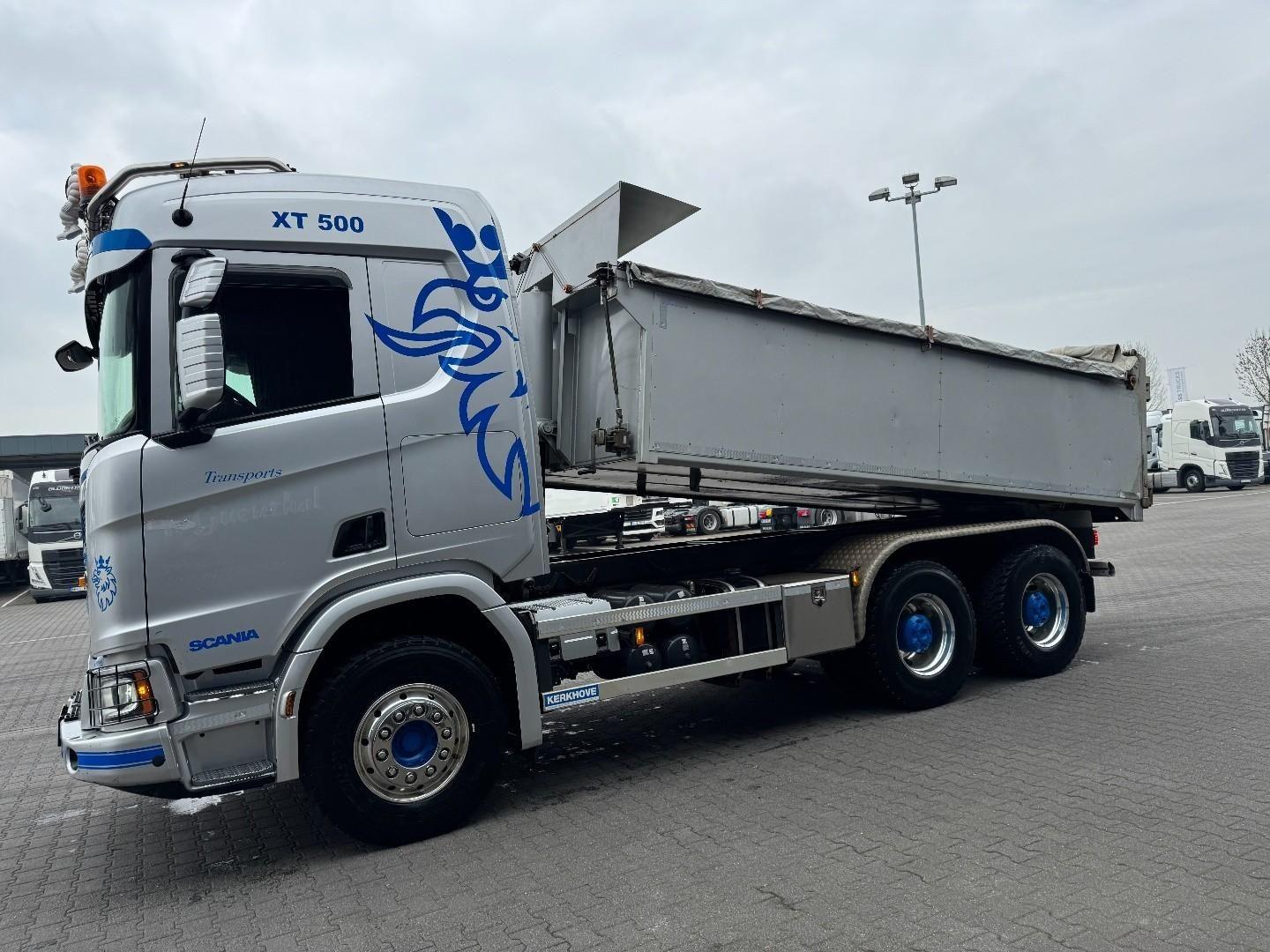 Scania XT500 6x4 ,tipper,retarder,big axles, 165