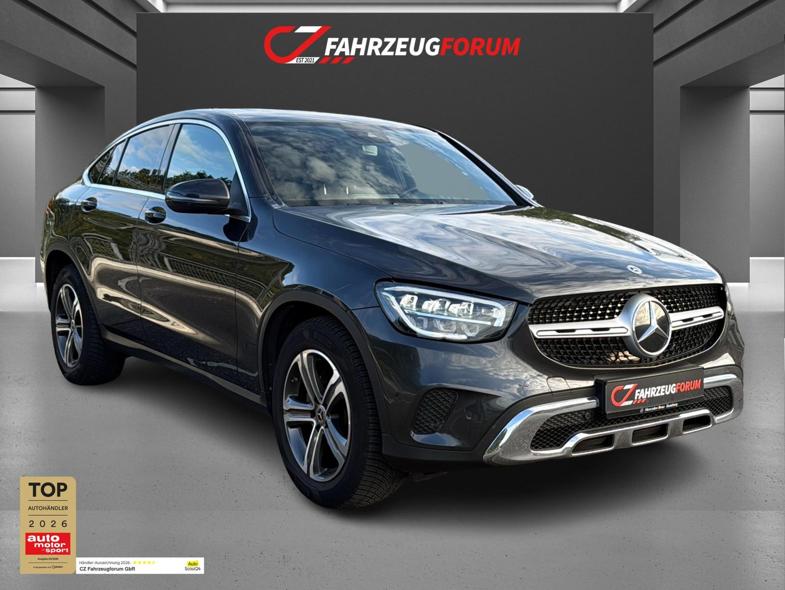 Mercedes-Benz GLC 200 Coupe 4Matic AHK*Schiebedach* LED*Leder
