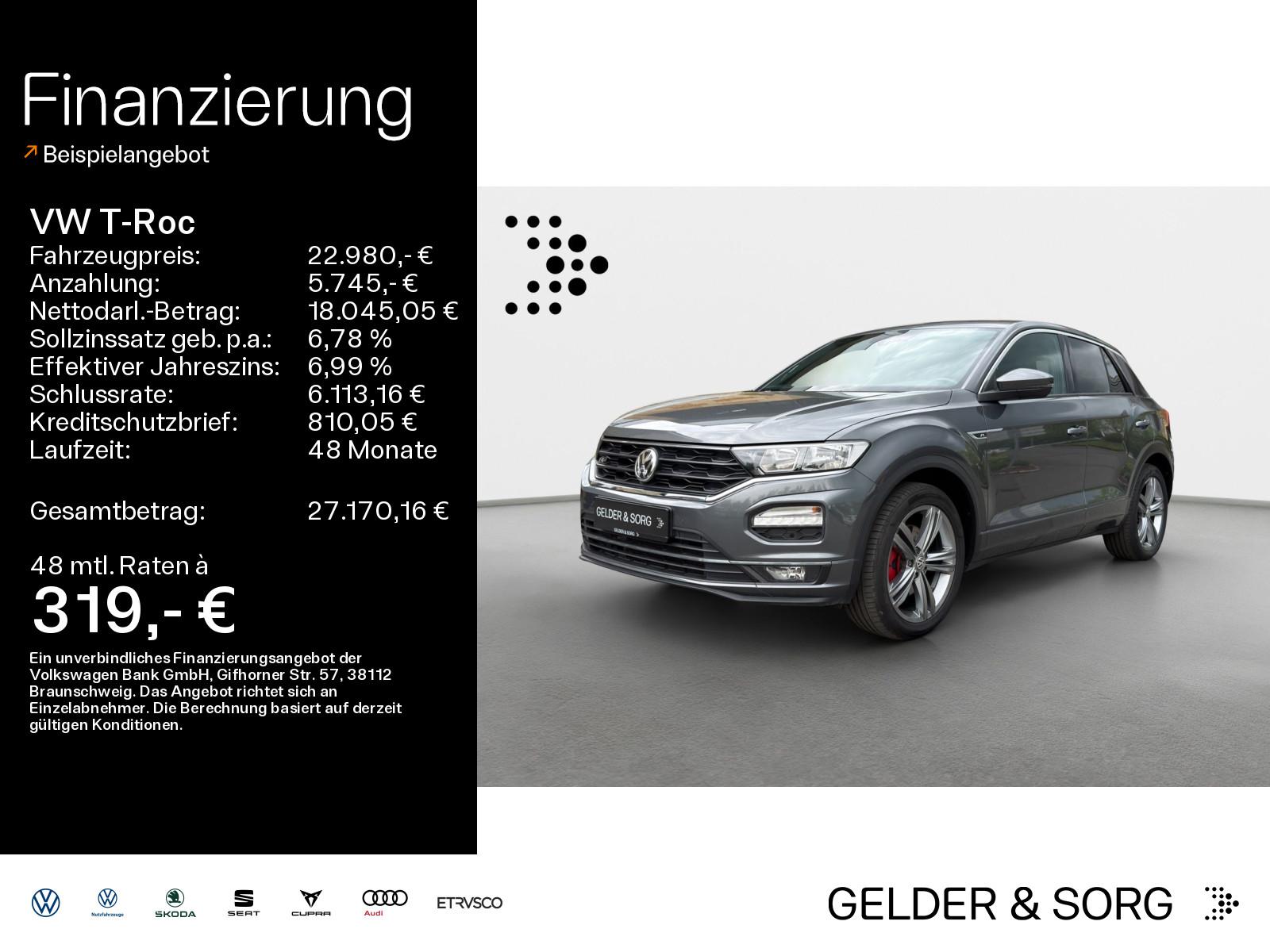 Volkswagen T-ROC 2.0 TSI 4 Motion R-line|ACC|Navi|Lane