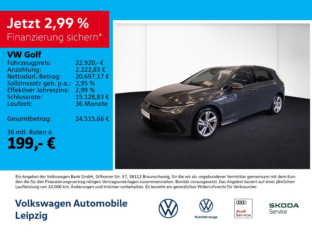 Golf VIII 1.5 eTSI R-Line *ACC*DSG*SHZ*APP*