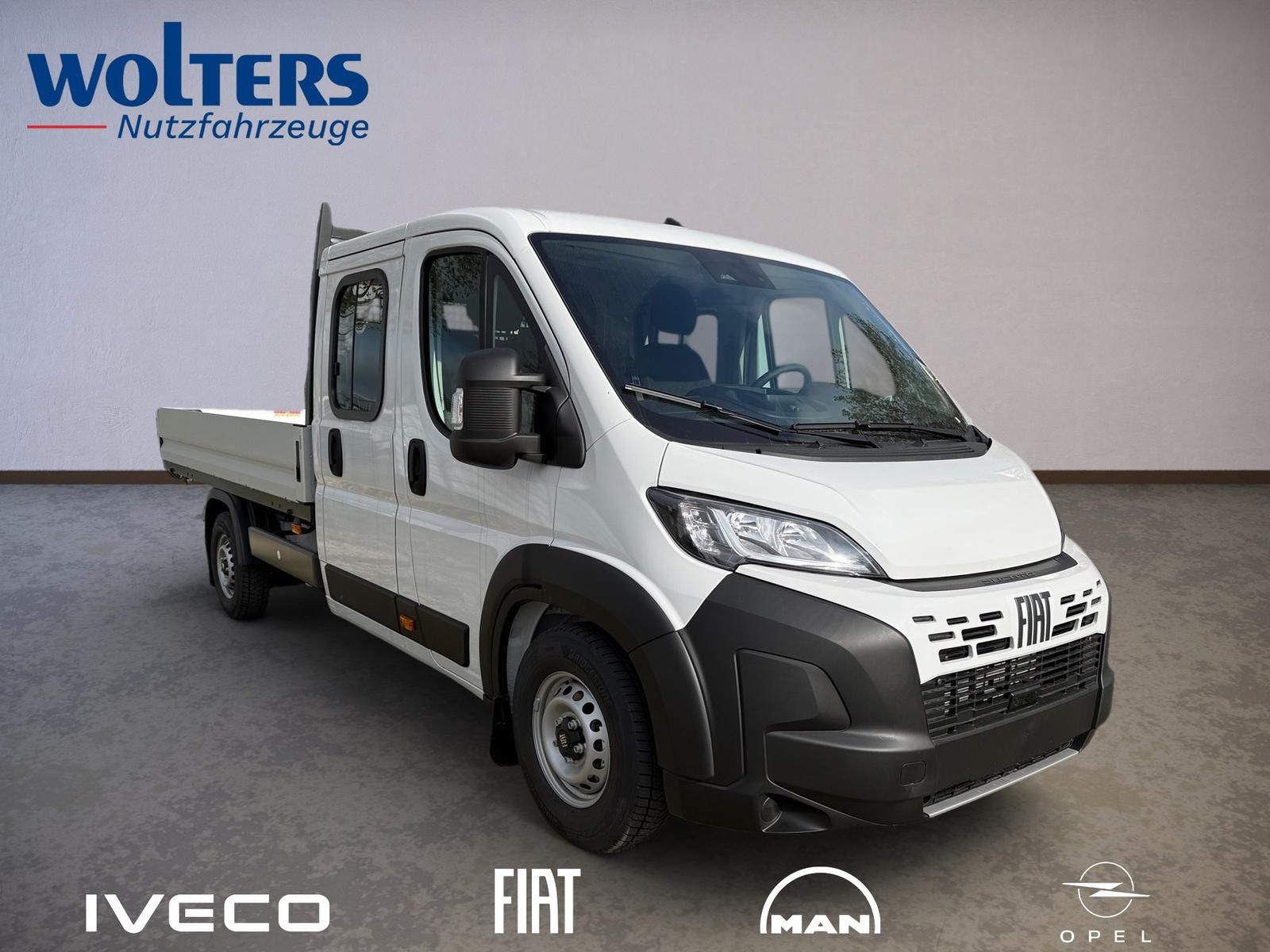 Fahrzeugabbildung Fiat Ducato Maxi L4 Doka Pritschenwagen 140 MT6