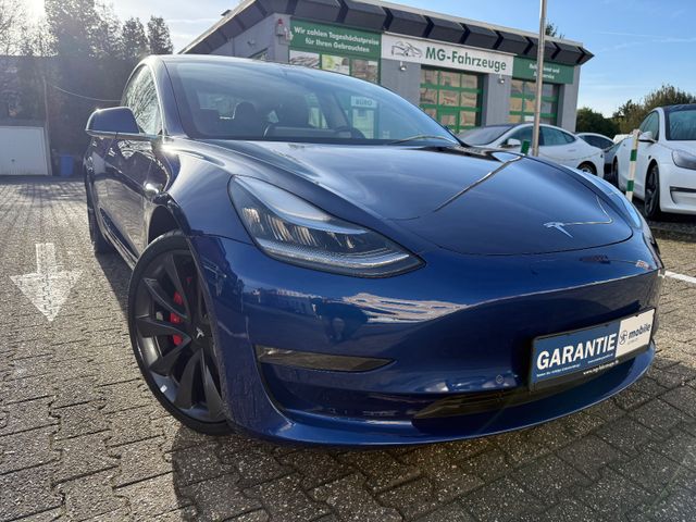 Tesla Model 3 Performance Dual AWD BLAU 8-FACH BEREIFT