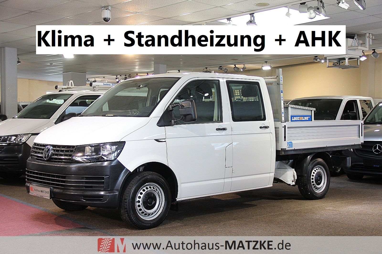 Volkswagen T6 2.0TDI Pritsche Doka AHK Klima Standheizung