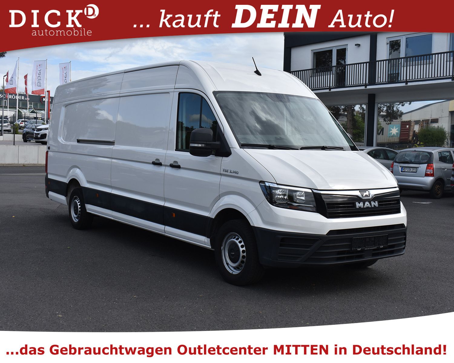MAN TGE 3.140 H2L5 Maxi Extra LANG >KAMERA+NAVI+DAB+ - Image 2
