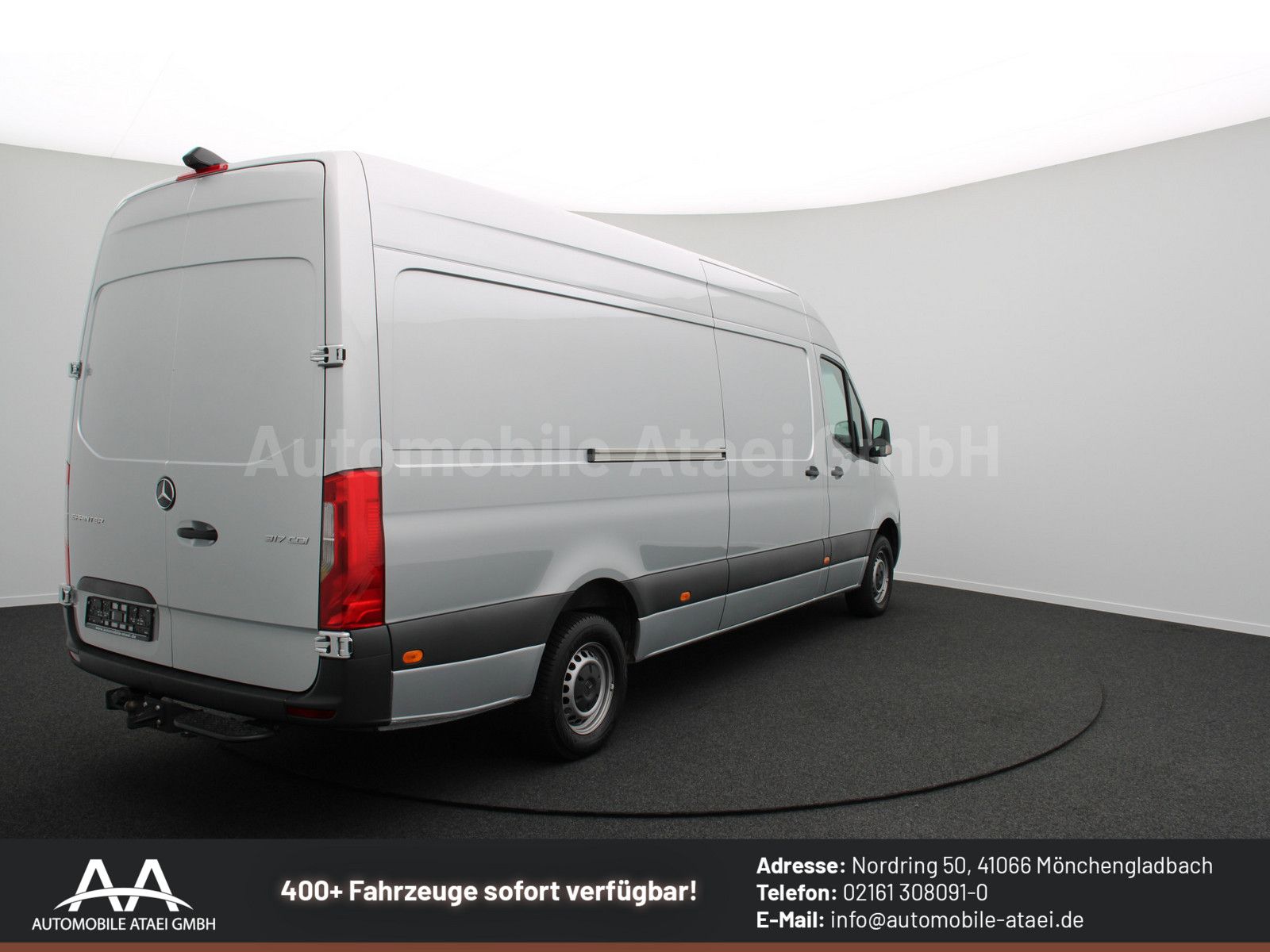 Fahrzeugabbildung Mercedes-Benz Sprinter 317 Automatik MAXI+ AHK 3,5t (0800)