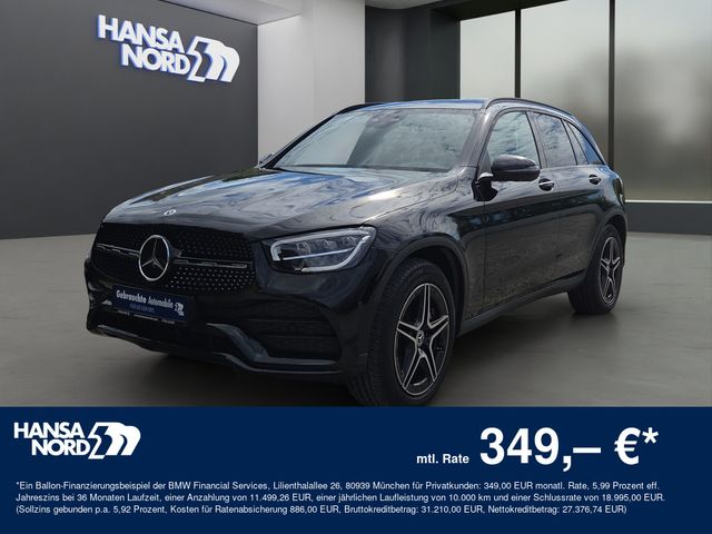 MERCEDES-BENZ GLC 200 4M AMG LED NAVI LEDER MEMORY 360° 19"