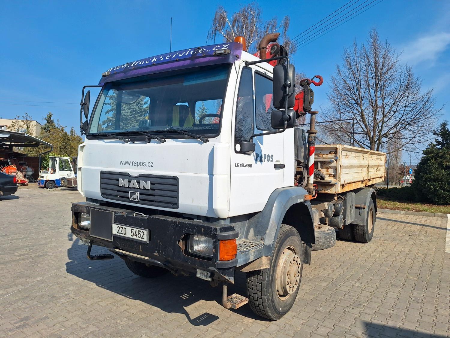 MAN LE 18.280 4X4 BB + HR