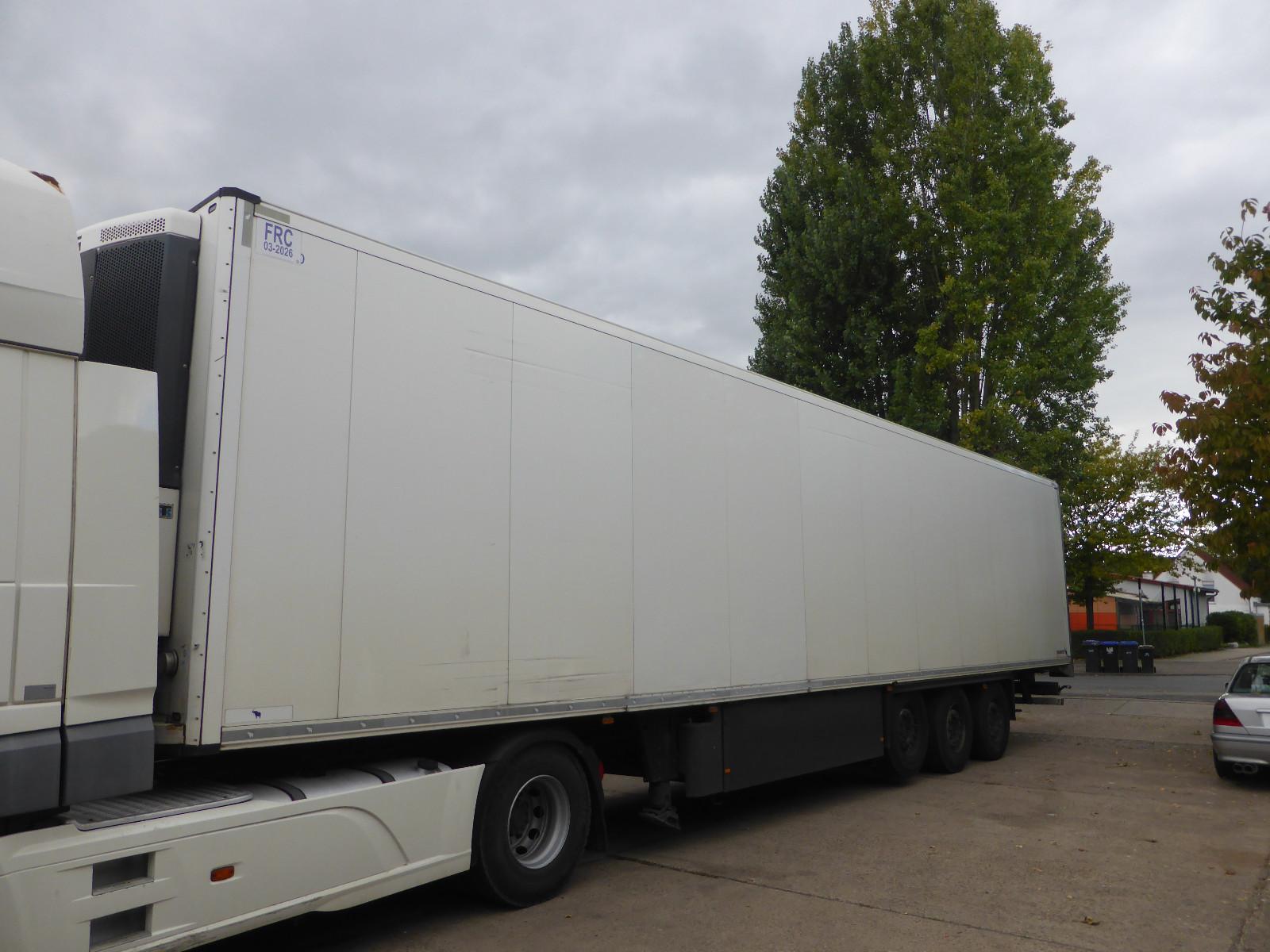 Schmitz Cargobull SLXe 400 Thermo King,Rohrbahn  mit Rohbahn